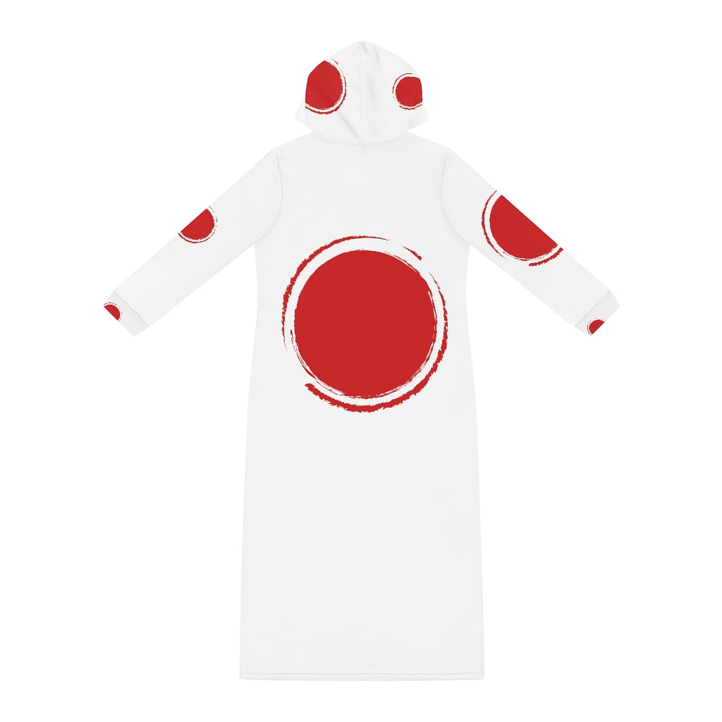 Long Hoodie Dress (AOP)