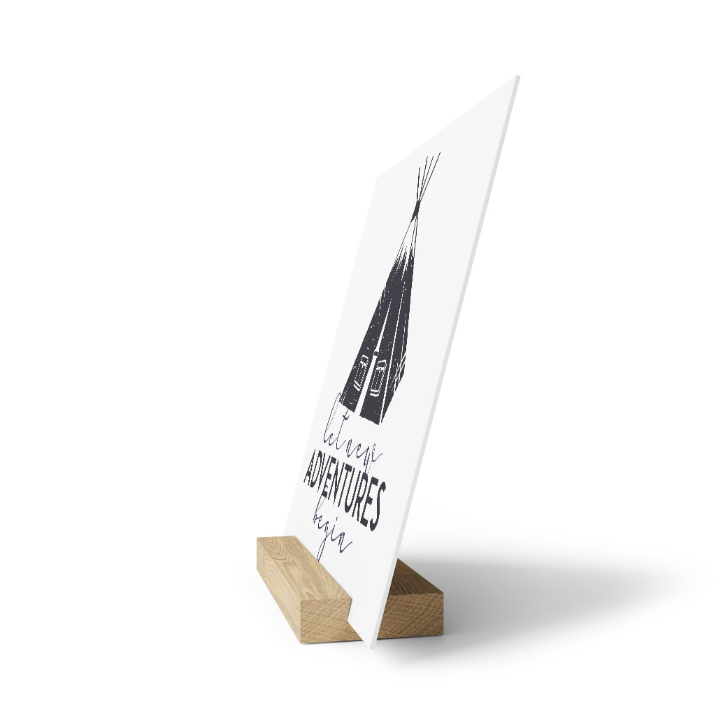 Gallery Board with Stand