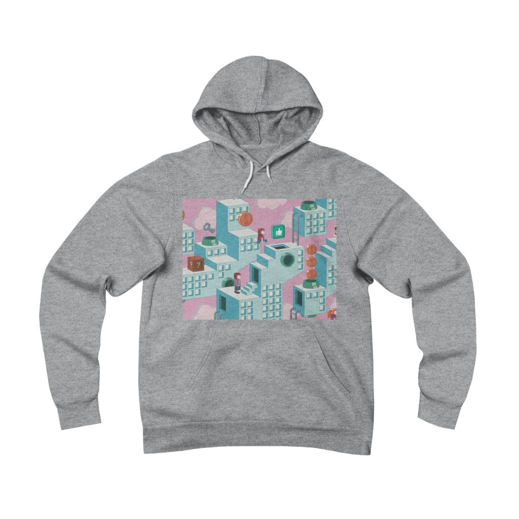 Unisex Sponge Fleece Pullover Hoodie