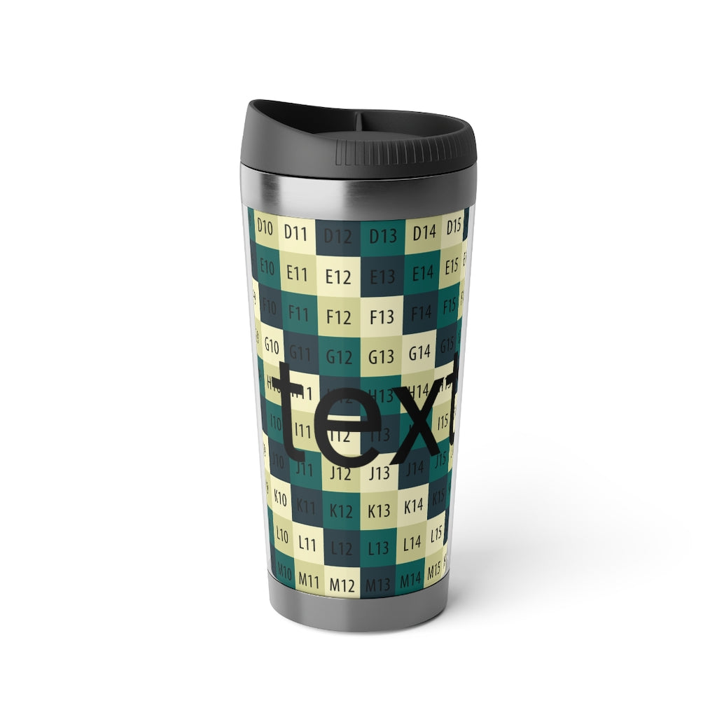 Stainless Steel Travel Mug with Insert