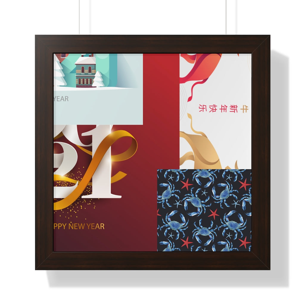 Framed Horizontal Poster