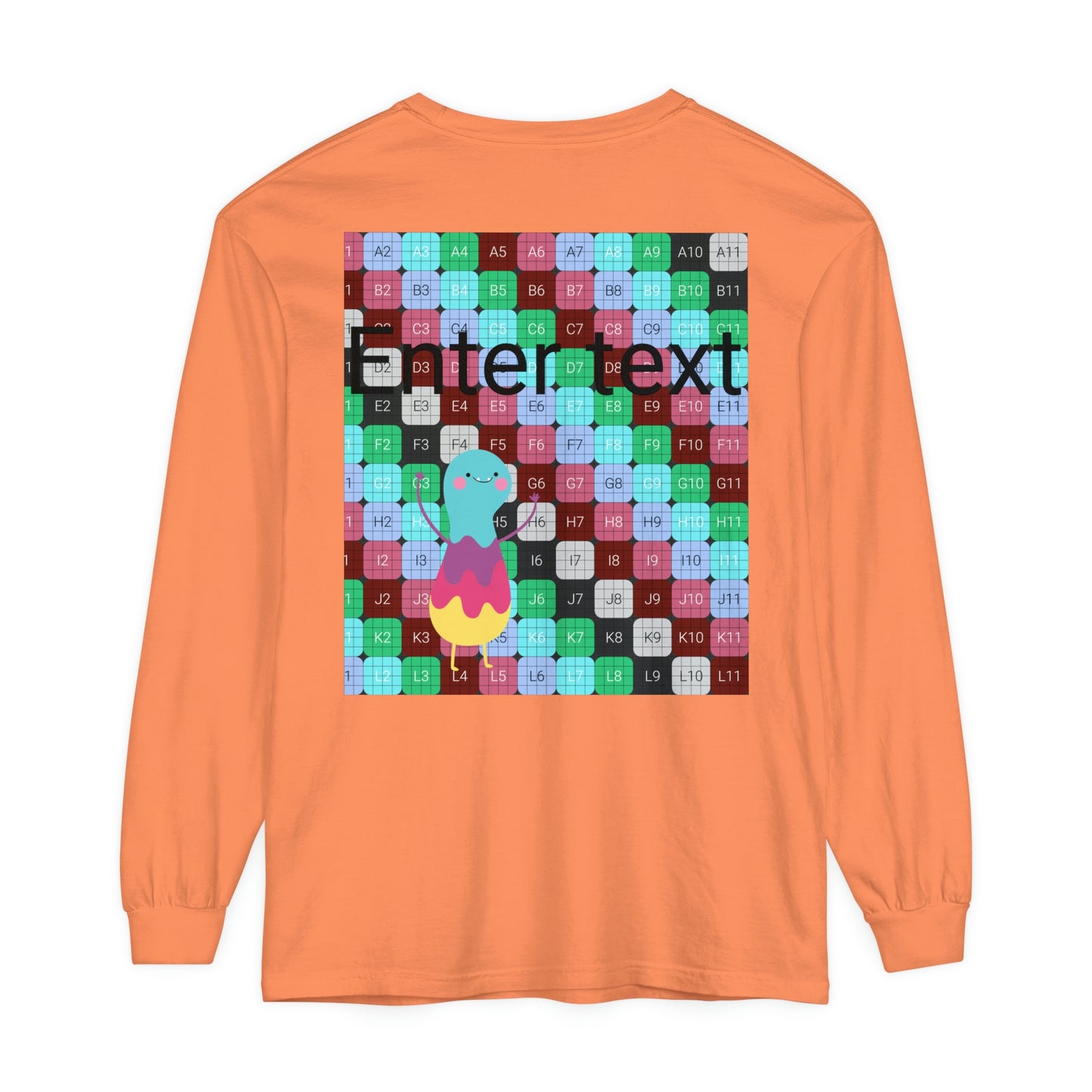 Unisex Garment-dyed Long Sleeve T-Shirt