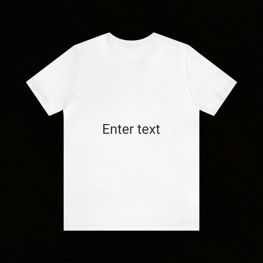 Unisex Jersey Short Sleeve Tee