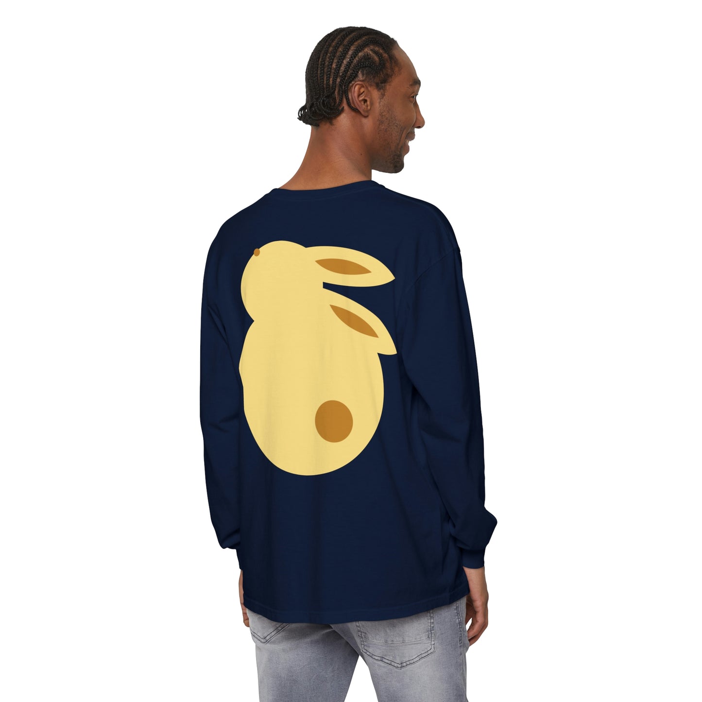 Unisex Garment-dyed Long Sleeve T-Shirt