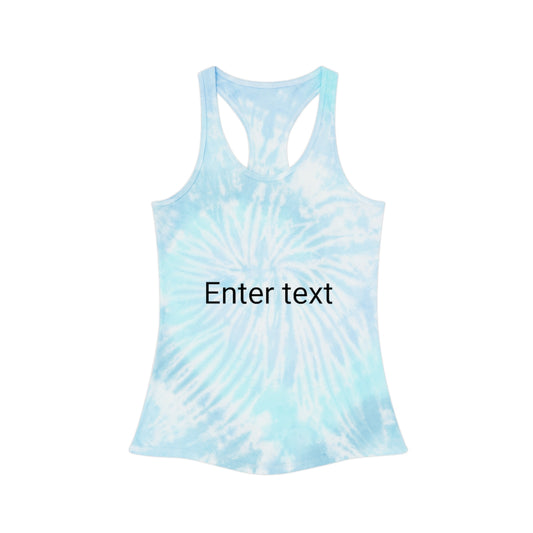 Tie Dye Racerback Tank Top