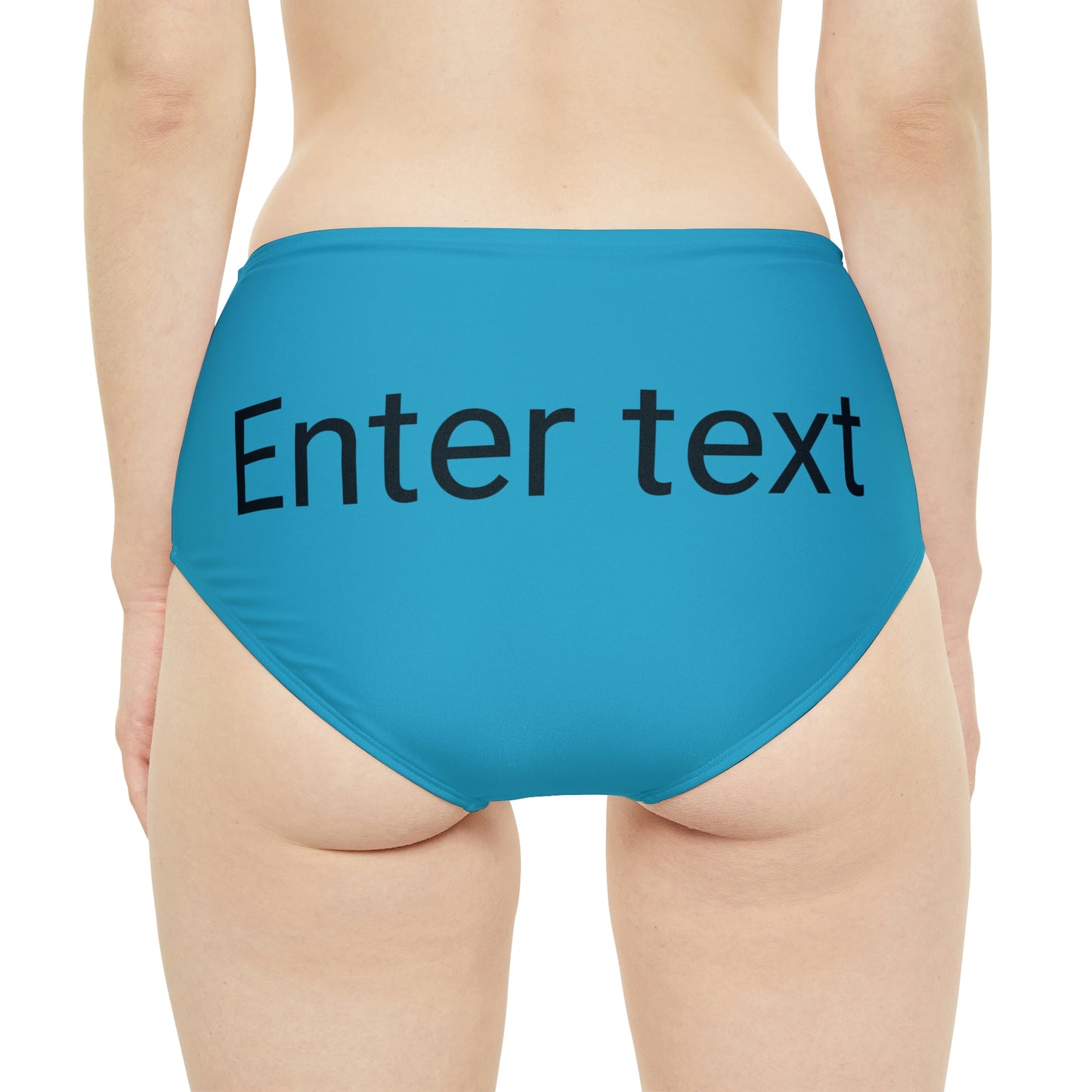 High-Waist Hipster Bikini Bottom