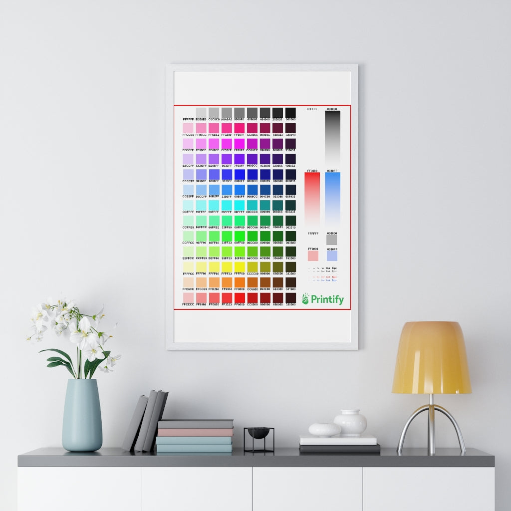 Premium Framed Vertical Poster