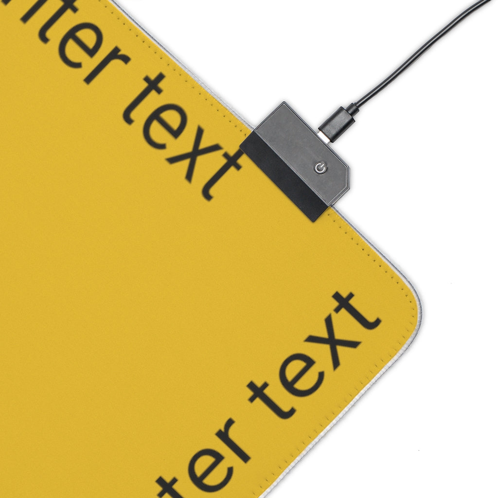 LED Gaming Mouse Pad