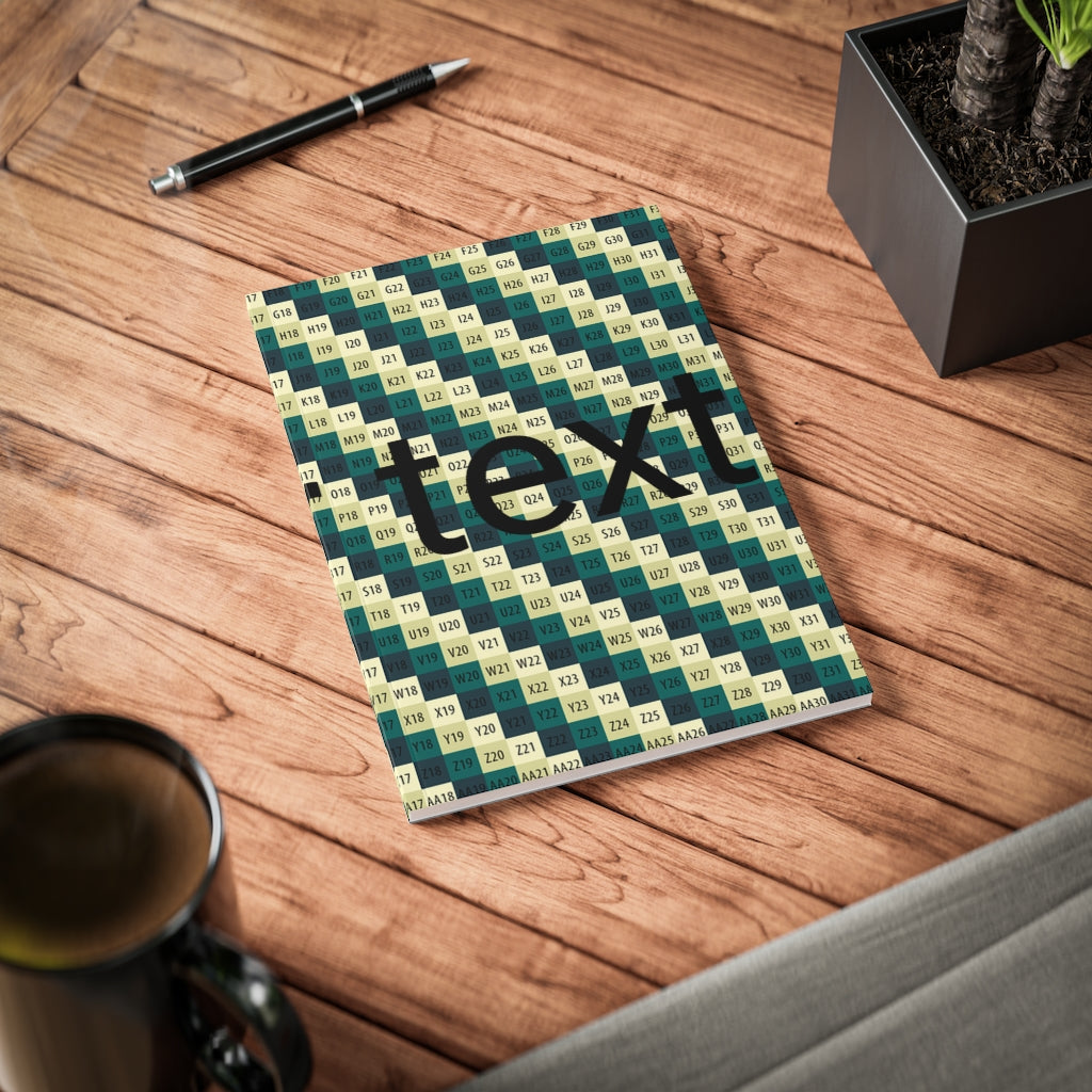 Glue Bound Softcover Notebook, A5