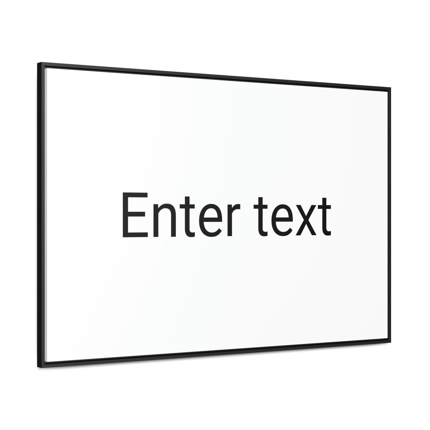 Gallery Canvas Wraps, Horizontal Frame