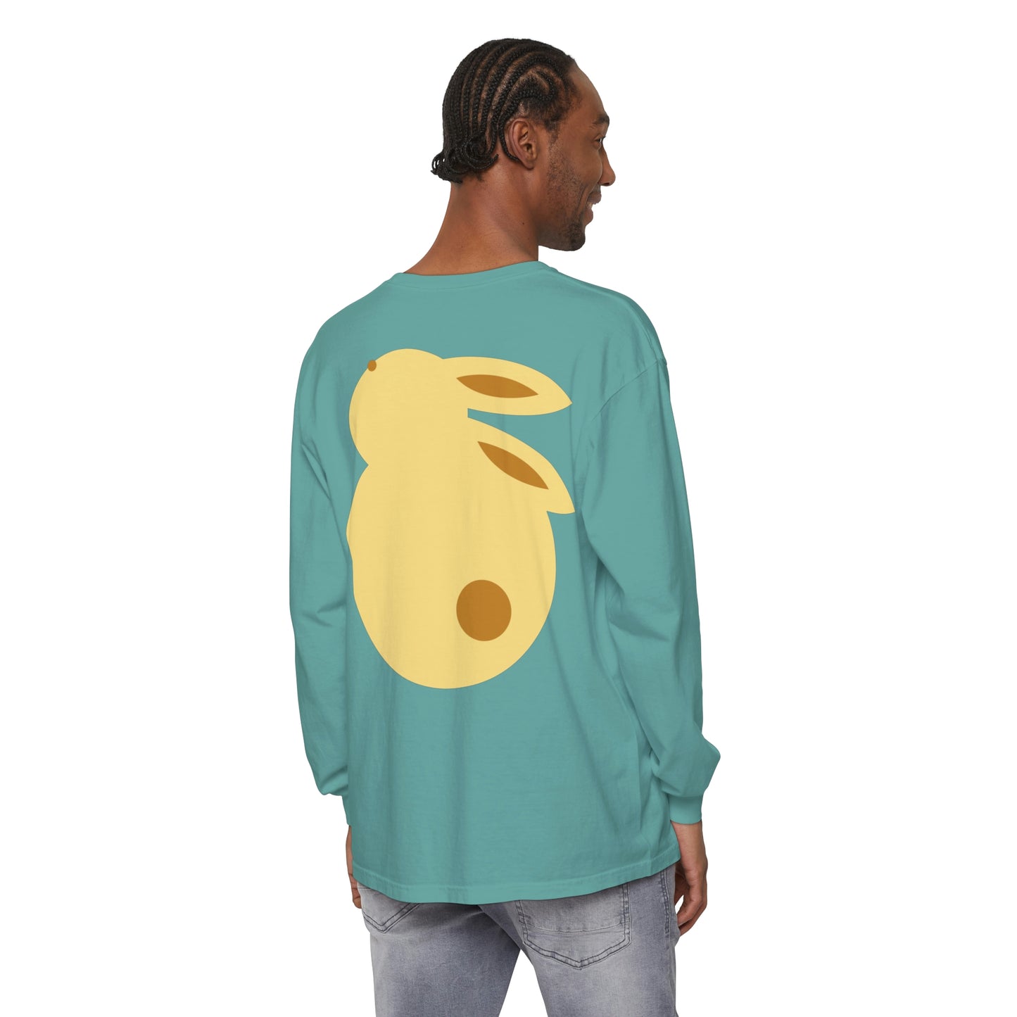 Unisex Garment-dyed Long Sleeve T-Shirt