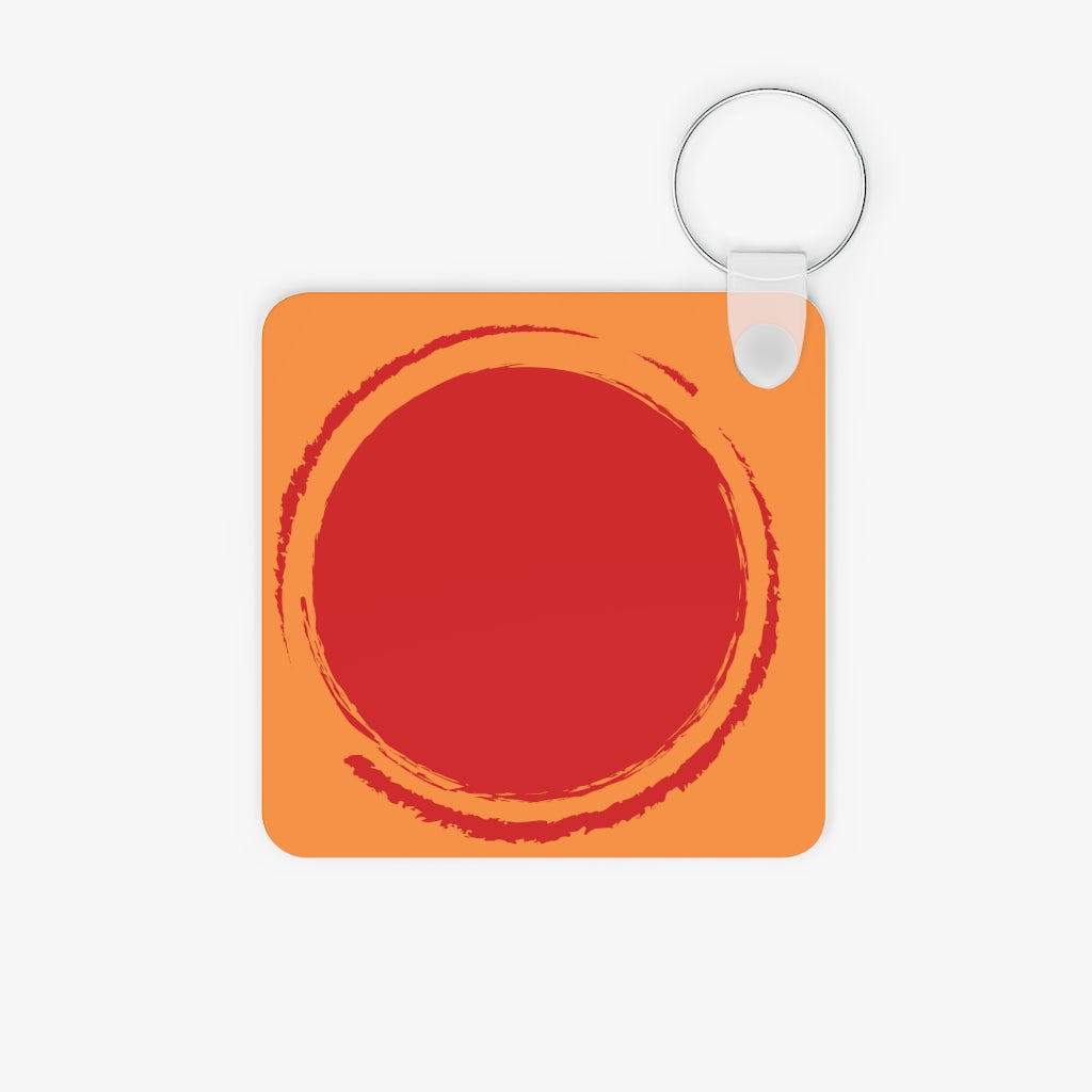 Square Photo Keyring