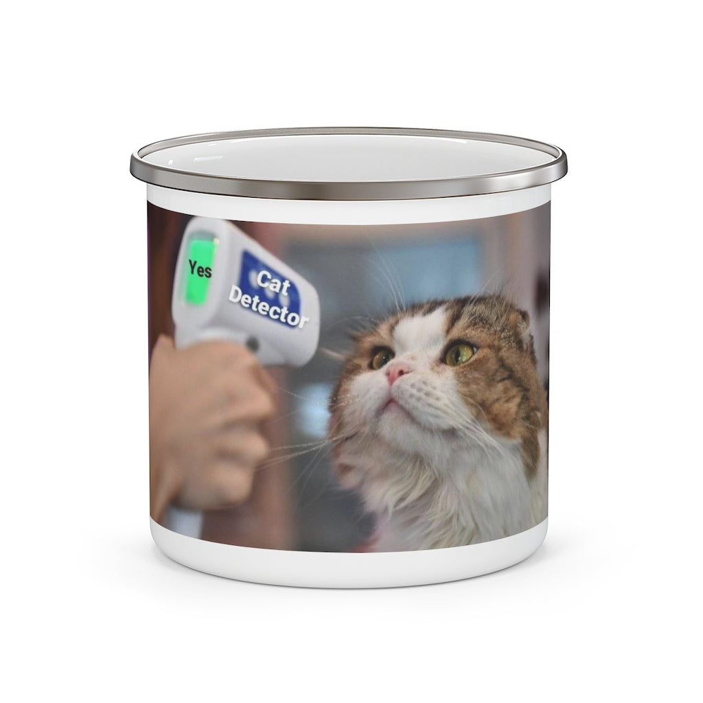 dan test Enamel Camping Mug 2