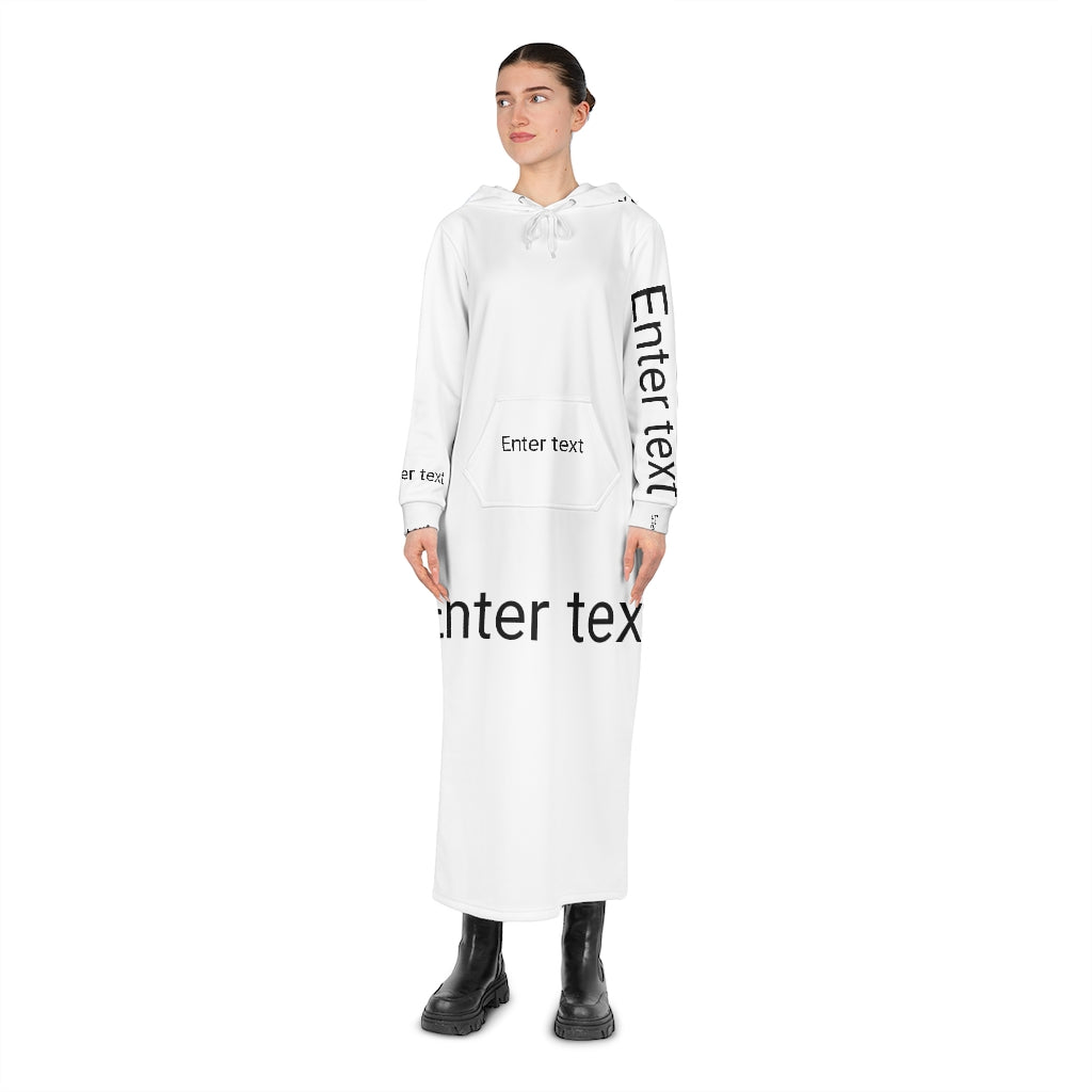 Long Hoodie Dress (AOP)