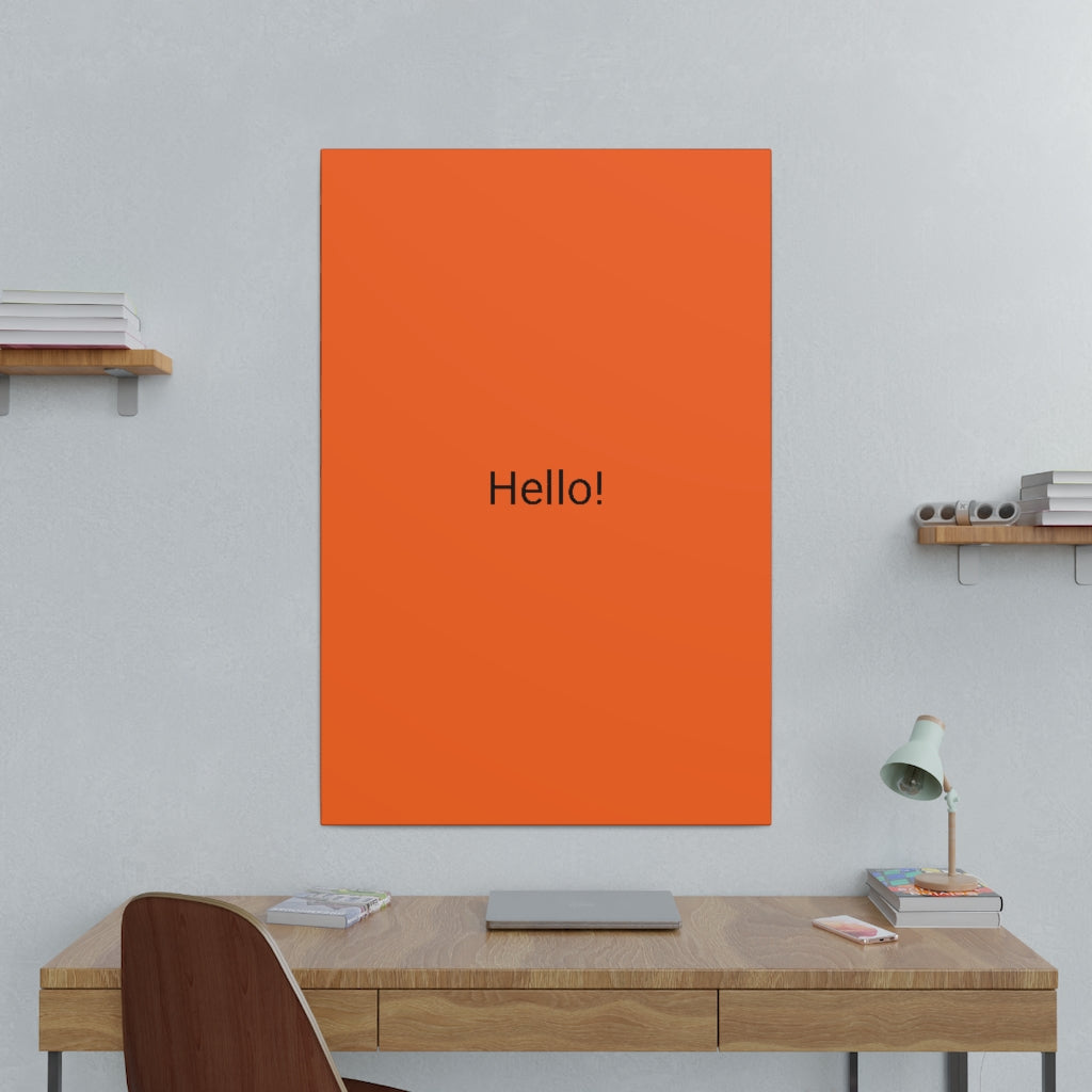 Matte Canvas, Stretched