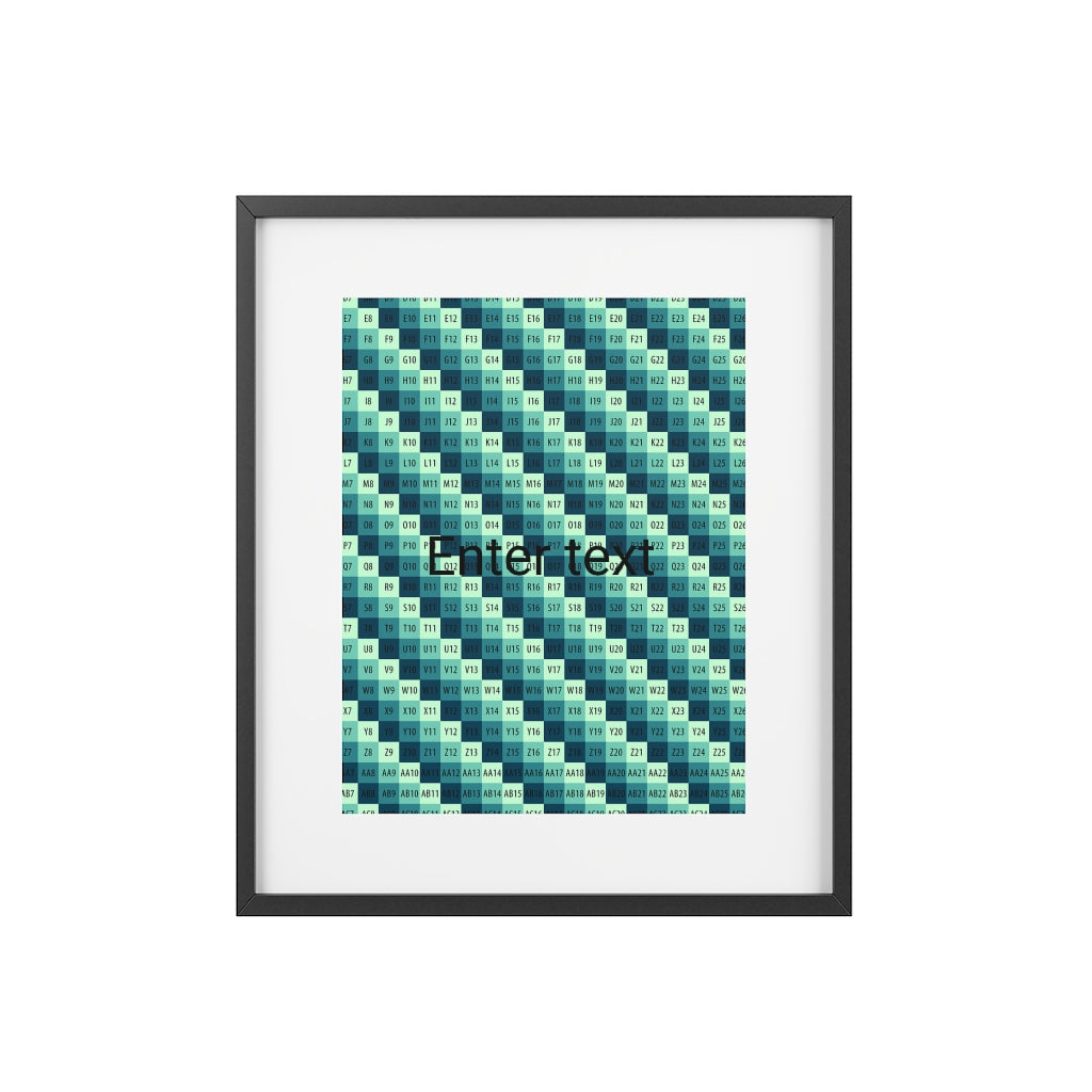 Framed Poster, Matte