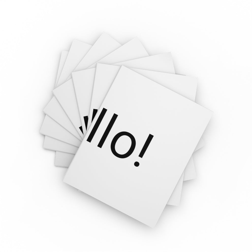 Greeting cards (8 pcs)