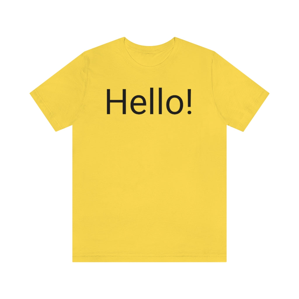 Unisex Jersey Short Sleeve Tee