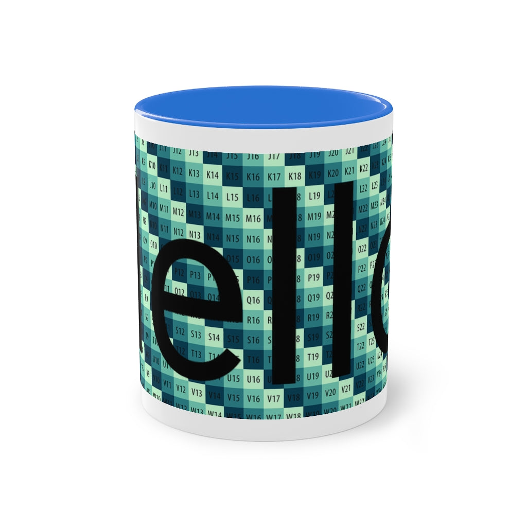 Two-Tone Coffee Mug, 11oz