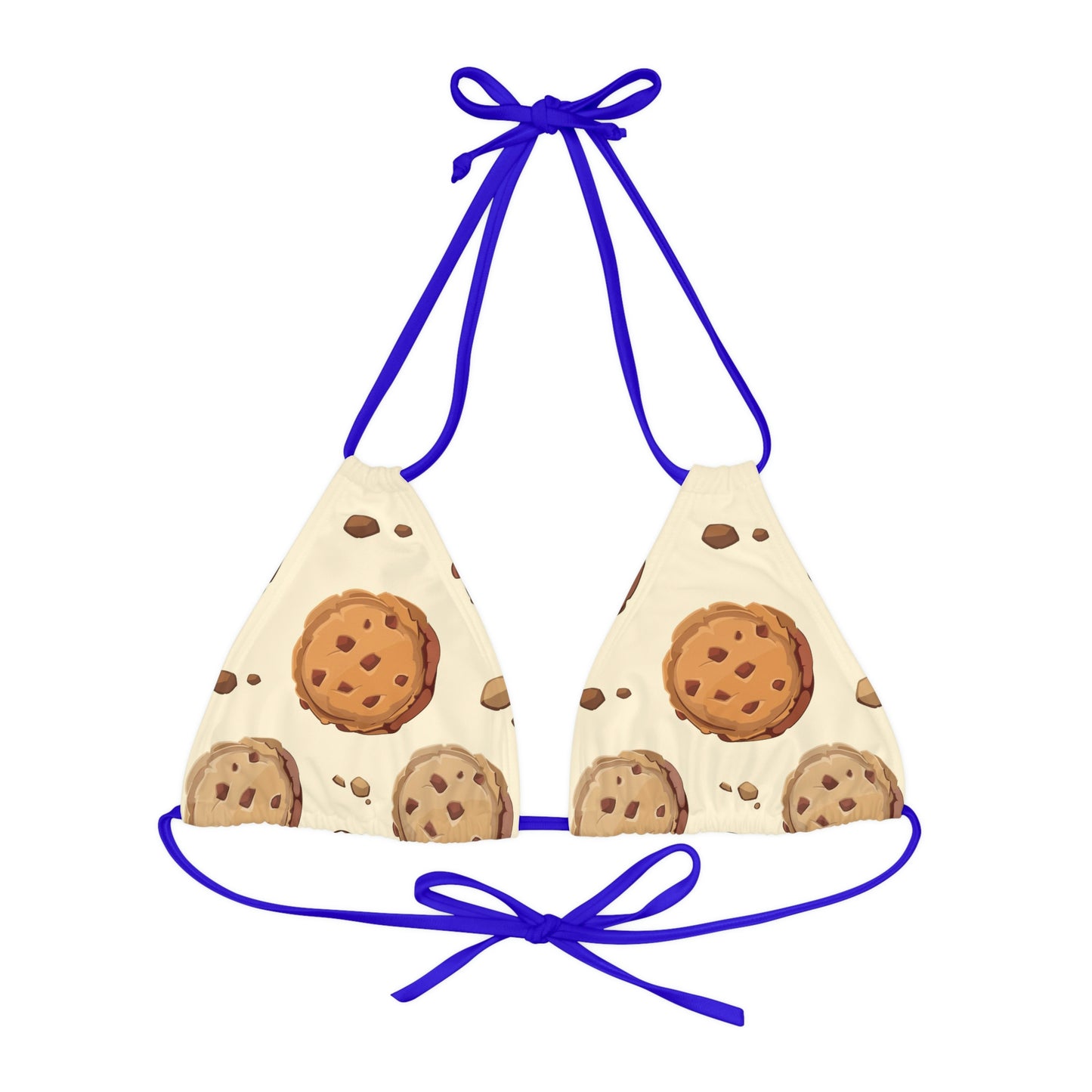 Strappy Triangle Bikini Top