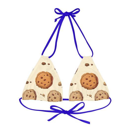 Strappy Triangle Bikini Top