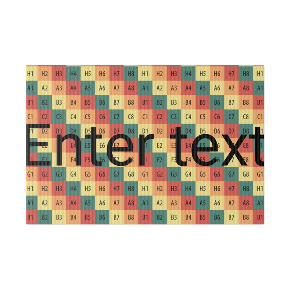 Matte Canvas, Stretched, 0.75"