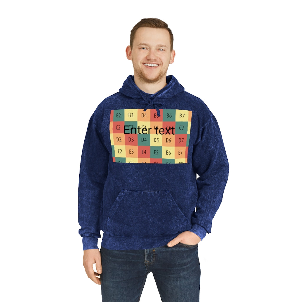 Unisex Mineral Wash Hoodie