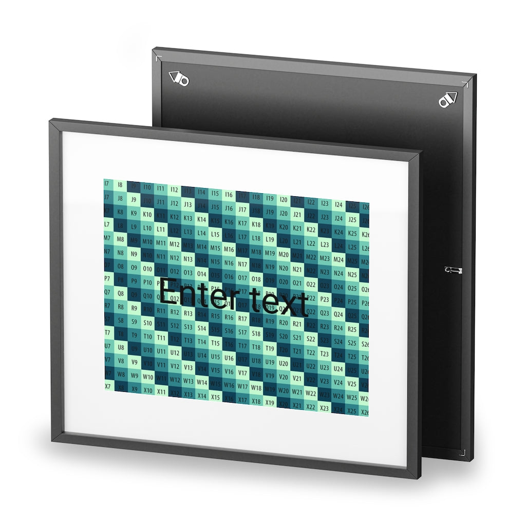 Framed Poster, Matte