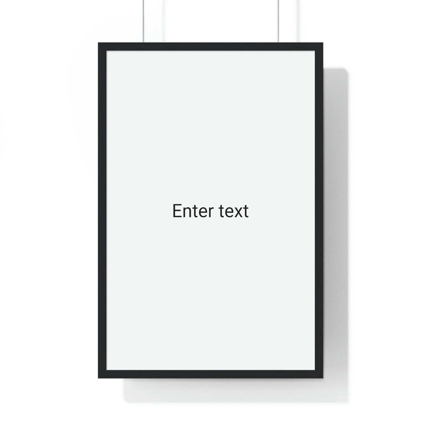Premium Framed Vertical Poster