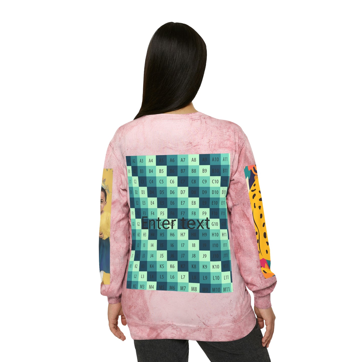 Unisex Color Blast Crewneck Sweatshirt