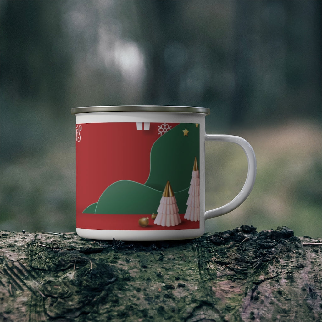 Enamel Campfire Mug