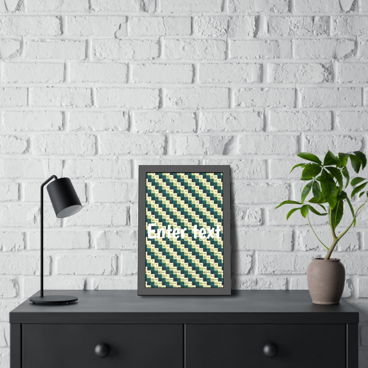 Framed Paper Posters