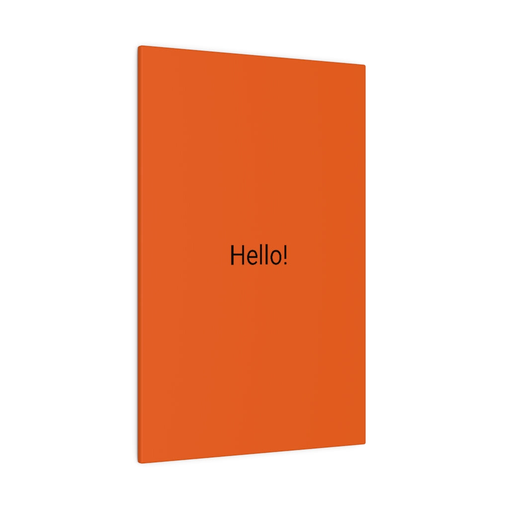 Matte Canvas, Stretched