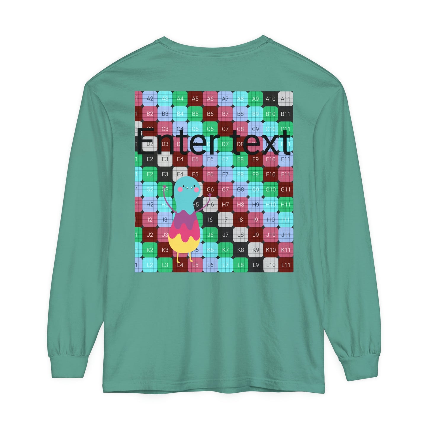 Unisex Garment-dyed Long Sleeve T-Shirt