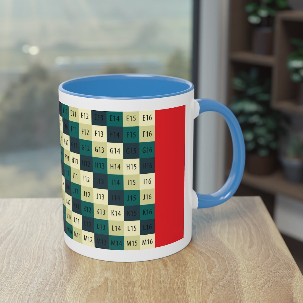 Two-Tone Coffee Mug, 11oz