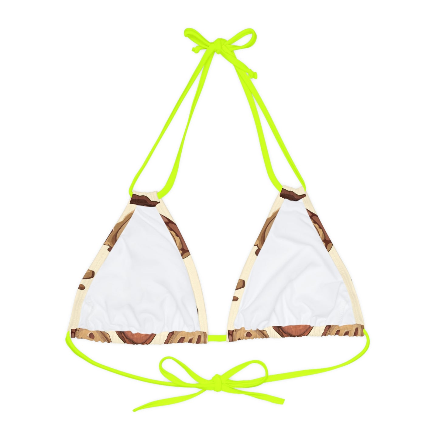 Strappy Triangle Bikini Top