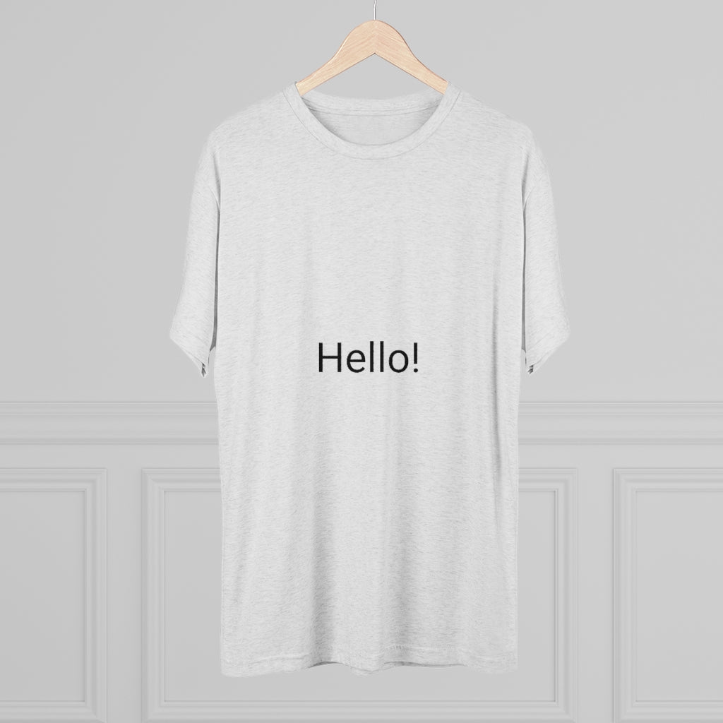 Men's Tri-Blend Crew Tee