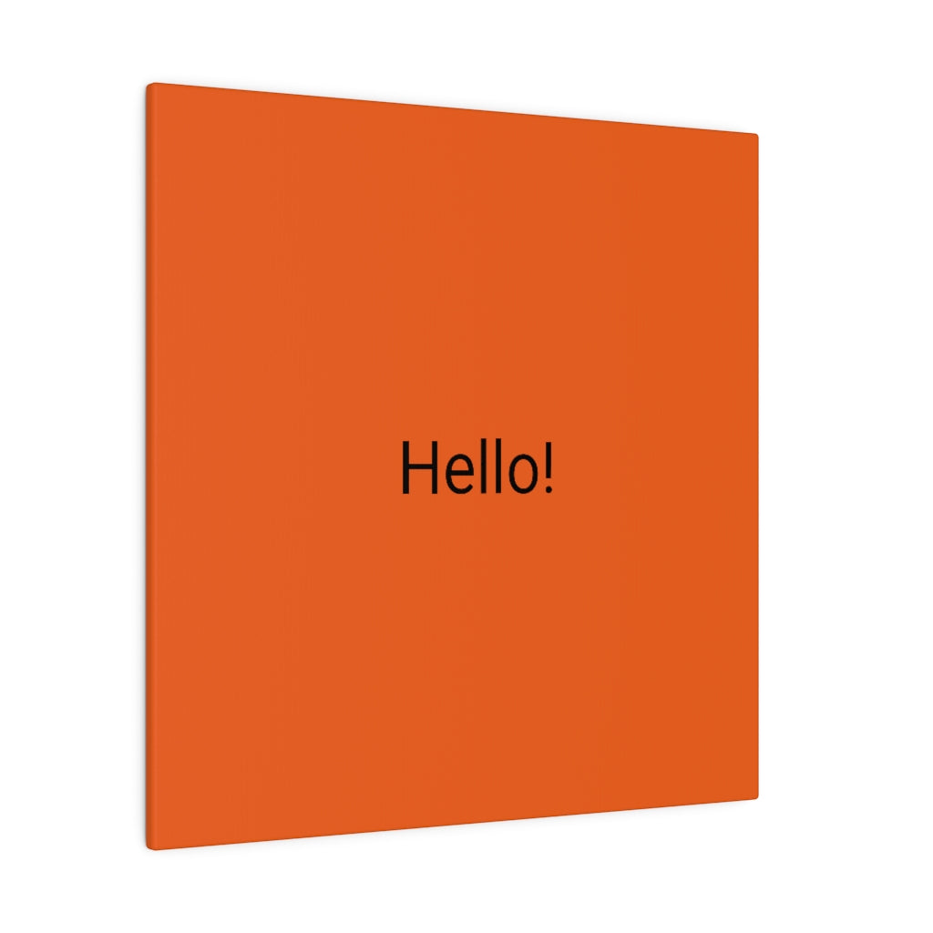 Matte Canvas, Stretched