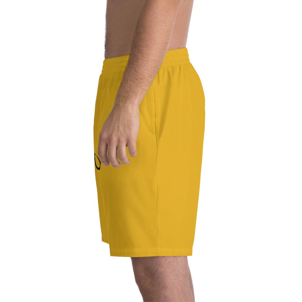 Men's Elastic Beach Shorts (AOP)