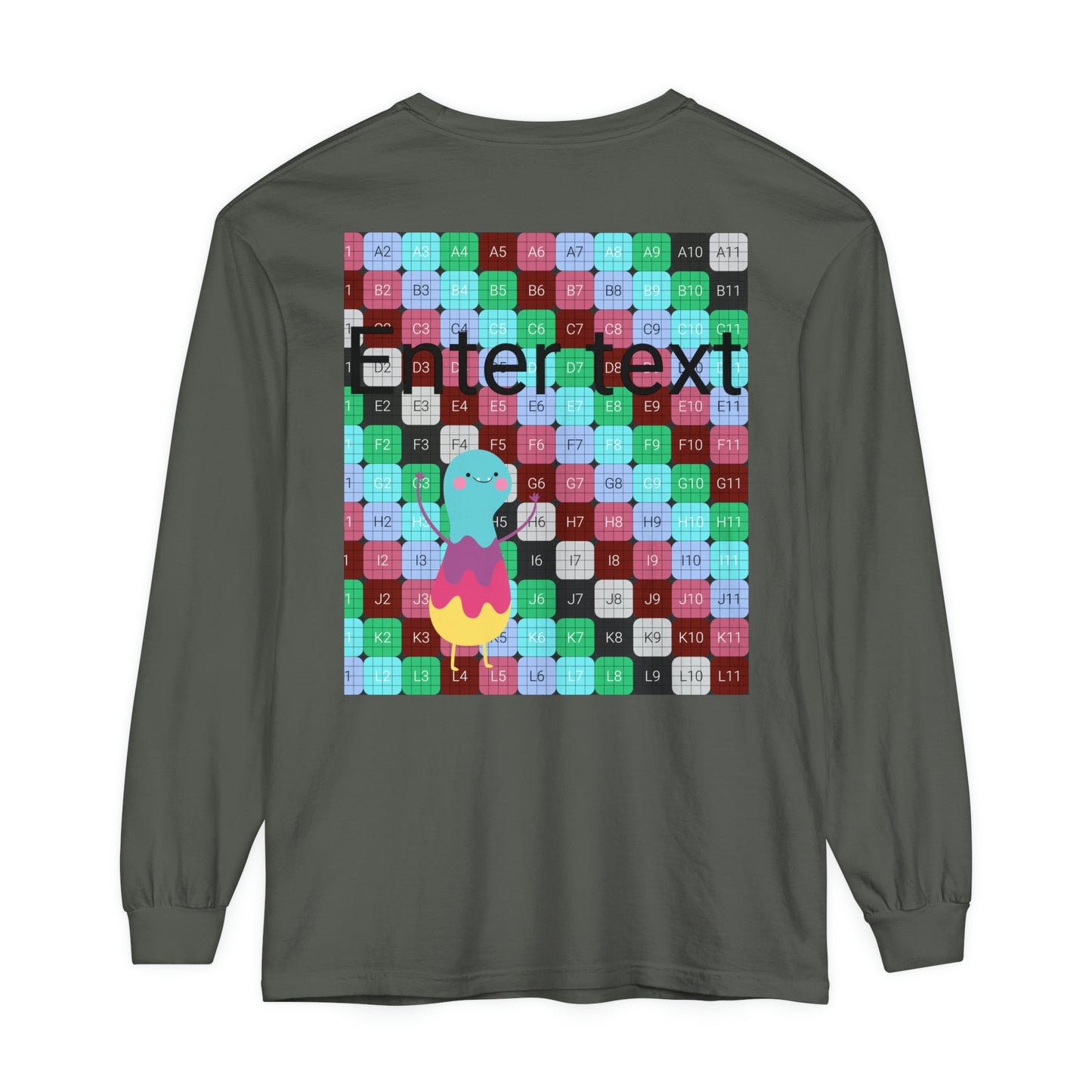 Unisex Garment-dyed Long Sleeve T-Shirt