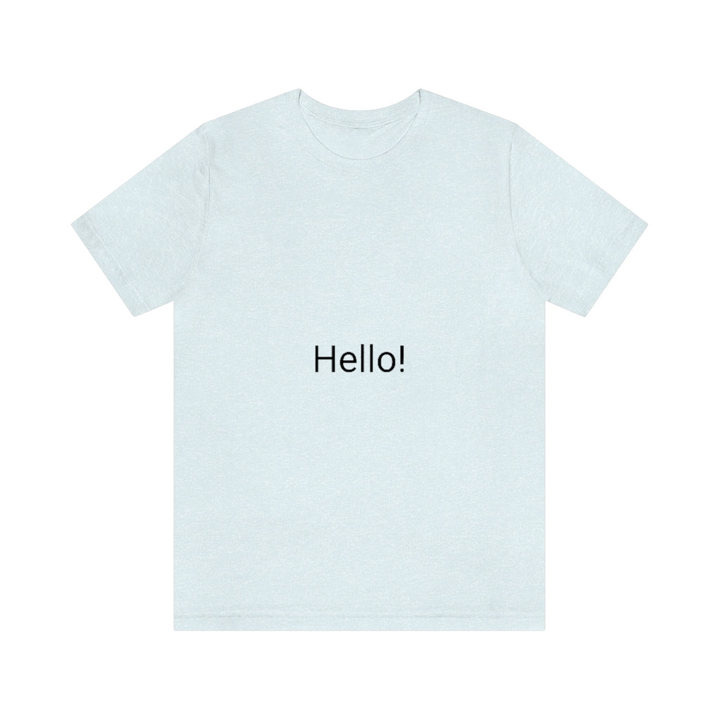 Unisex Jersey Short Sleeve Tee