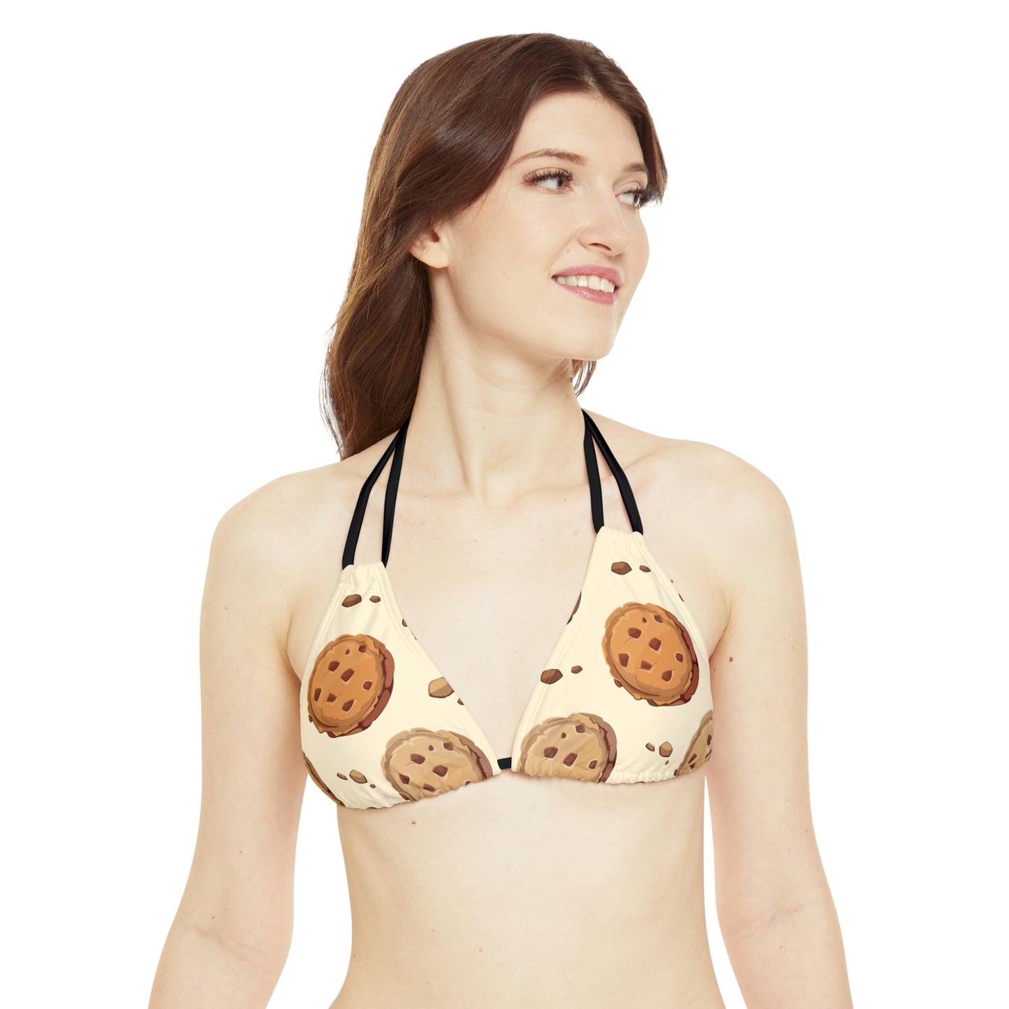 Strappy Triangle Bikini Top