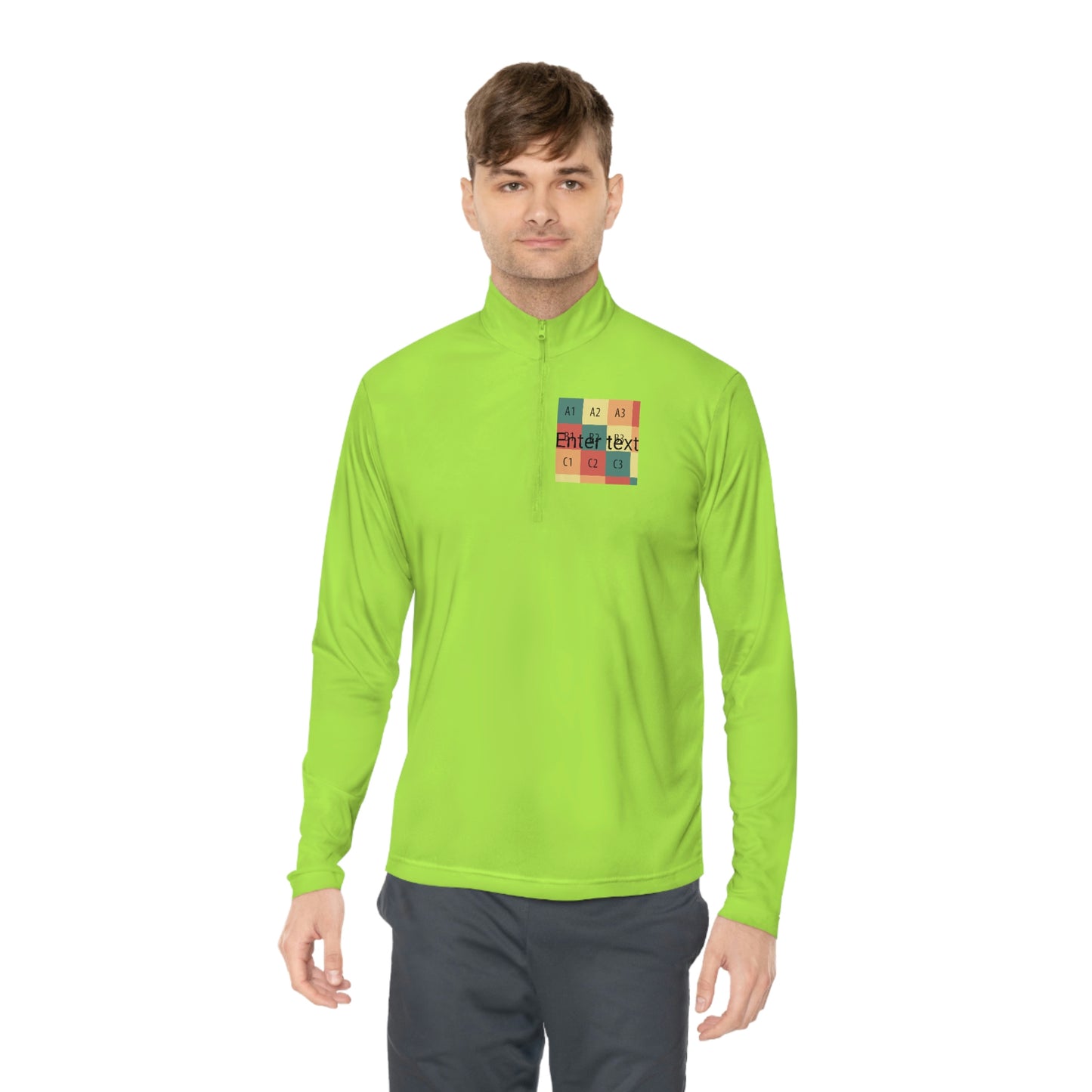 Unisex Quarter-Zip Pullover