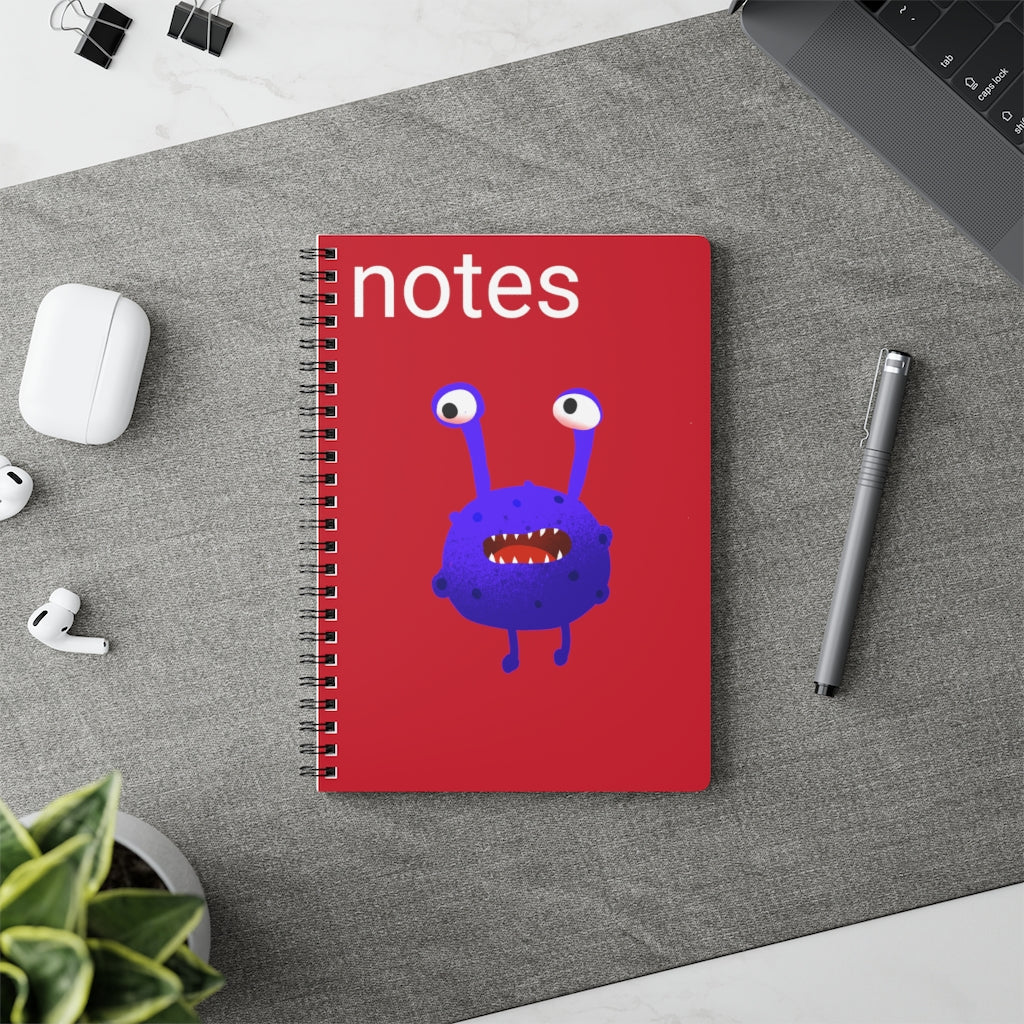 Wirobound Softcover Notebook, A5