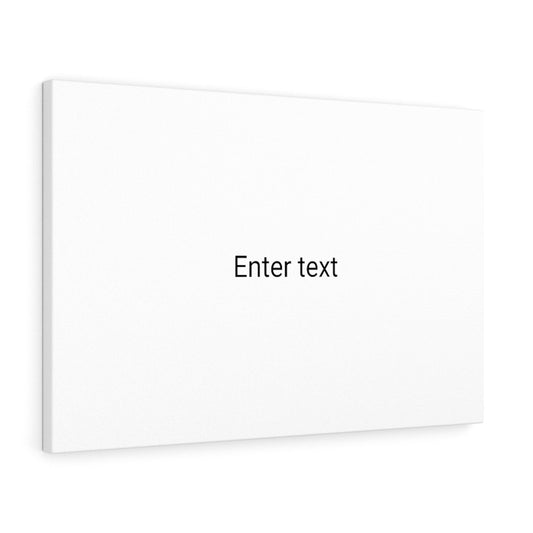 Satin Canvas Stretched