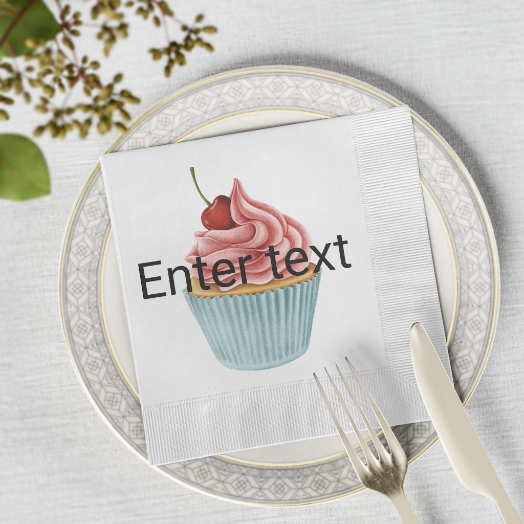 White Coined Napkins