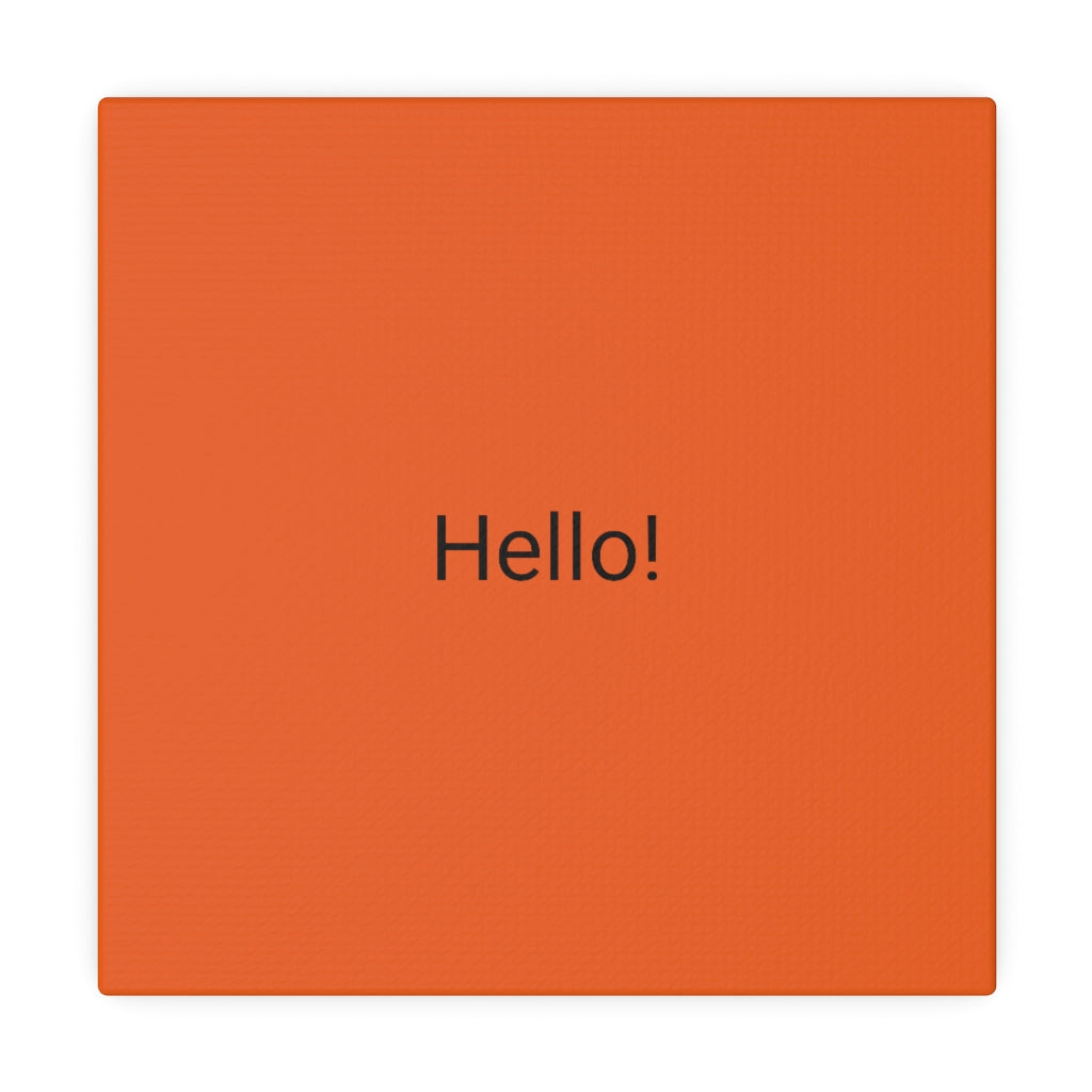 Matte Canvas, Stretched