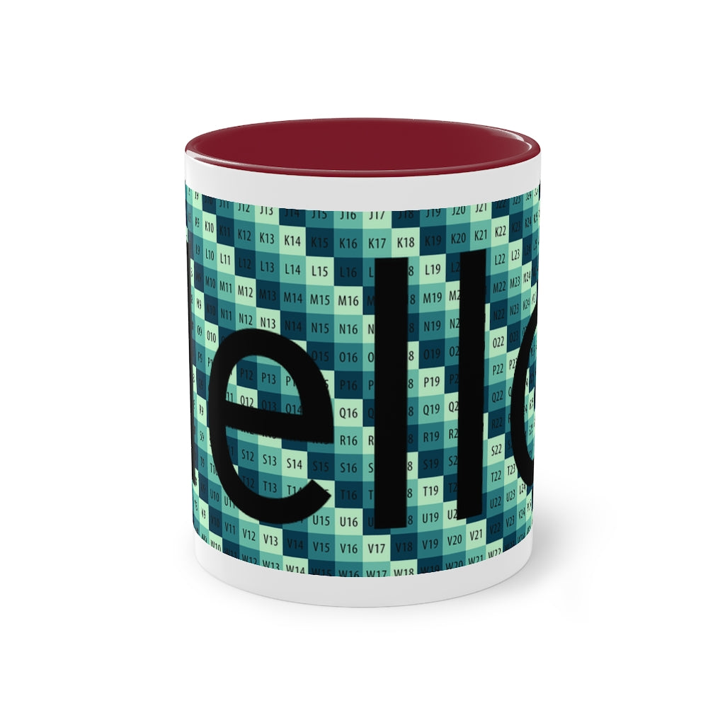 Two-Tone Coffee Mug, 11oz