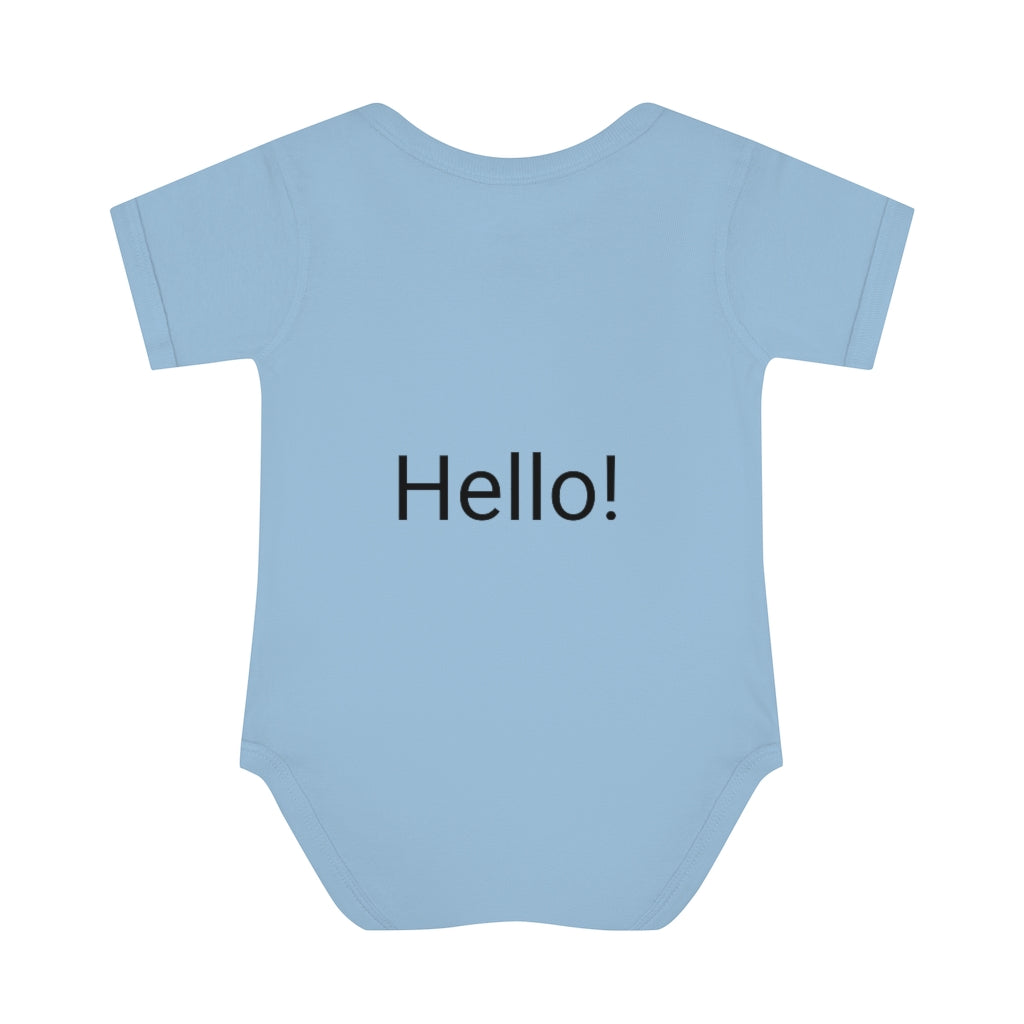 Infant Baby Rib Bodysuit