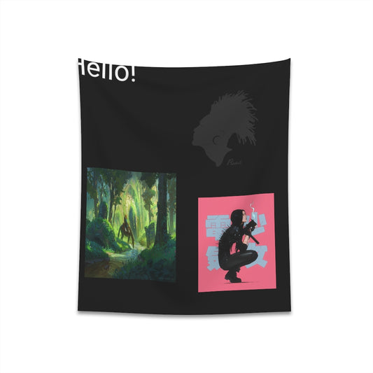 Printed Wall Tapestry